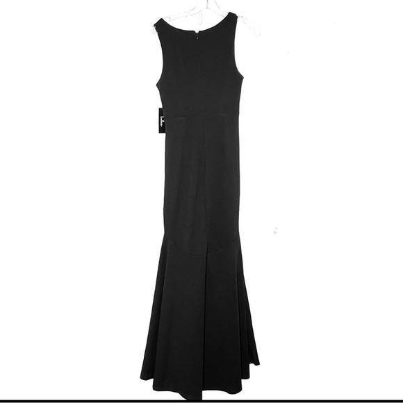 LULUS. Gorgeous black Noreen, Lulu’s gown. Sexy yet not too, revealing. - Picture 4 of 8